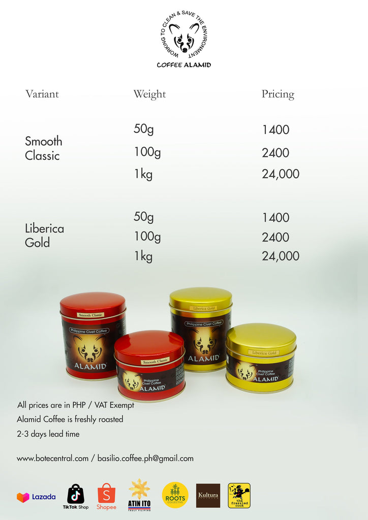 Alamid Coffee Price 2025